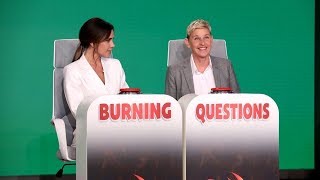 Victoria Beckham Answers Ellen's Extra Spicy 'Burning Questions' HD 1080