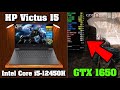 HP Victus 15 GTX 1650 Intel Core i5-12450H - PRUEBA EN JUEGOS