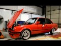 M42 Turbo 10psi E30 318is BMW Dyno Pull 3