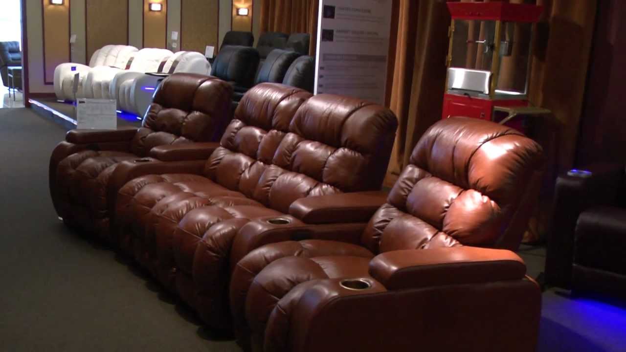 Theater Seating by Palliser Furniture The Linus YouTube