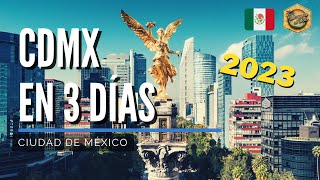 Ciudad de México en 3 días 🇲🇽 Qué ver y hacer en CDMX en 2023 [4K]
