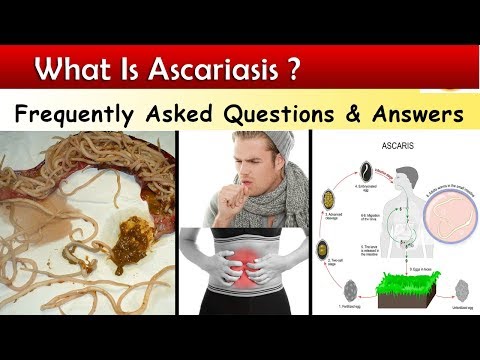 Video: Ascariasis - Ascaris-infektion, Symptomer Og Behandling