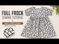 👗 No Overlock Needed! Boutique Style Baby Frock Sewing Tutorial ✨