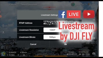 ✅ How to LIVE STREAM to YOUTUBE, FACEBOOK right on DJI FLY not via third party application