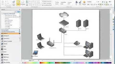How to Draw a Computer Network 360p)