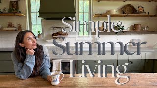 Simple Free People Dupe | 5 Minute, No Cook, Quick Summer Pickles |  Renovation Updates | Nostalgic