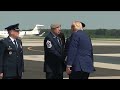 Trump arrives for dignified transfer of U.S. service members