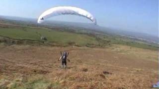 Speed flying UK ade and Paul's first flights lessons by Zen Speedflyers uk