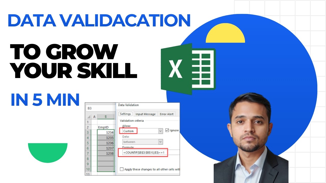 Excel Data Validation: Hindi Masterclass for Beginners