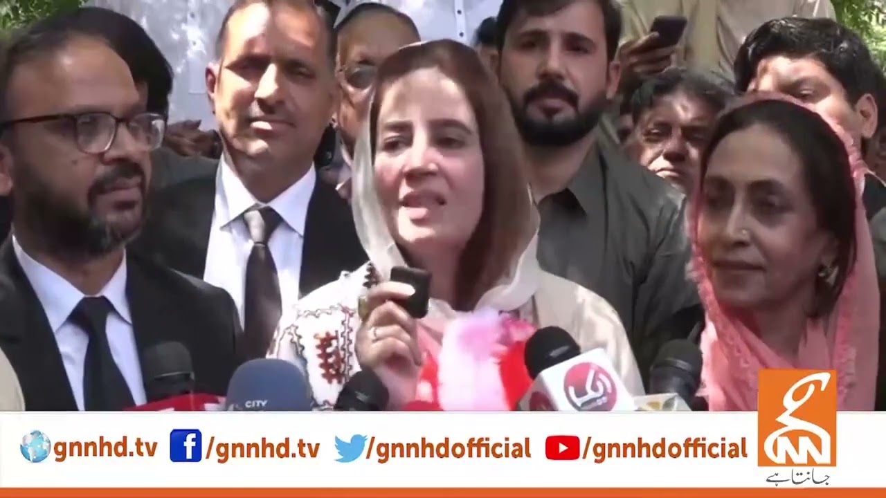 PTI MNA Zartaj Gul Media Talk