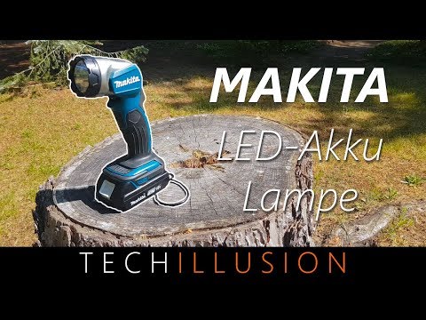 ?HELLSTE AKKU-LAMPE von Makita - DEADML802 - Review & Test