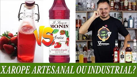 Como usar xarope em drinks?
