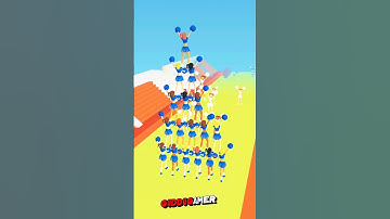 Cheerleader Run 3D Level 3 | 💥 Android Gameplay - #trendingshorts #gaming #shorts