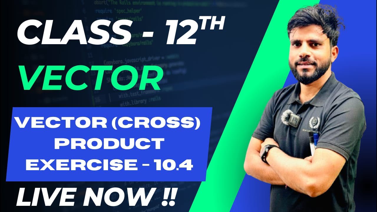 CLASS 12 VECTOR PYQ CROSS PRODUCT BY BHEEM SIR YouTube Class 12 vector pyq cross product by bheem sir youtube
