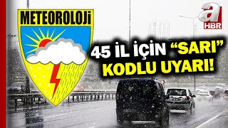 Meteoroloji İstanbul İçin Saat Verdi! Yağış Ne Zamana Kadar Sürecek?  | A Haber