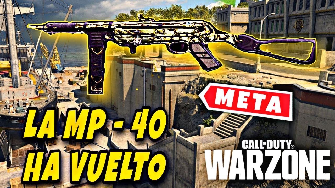WARZONE | LA MP-40 HA VUELTO! - YouTube