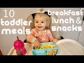 10 Toddler Meal Ideas | Breakfast, Lunch & Snack | What My 15 Month Old Eats in a Week