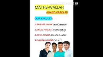 Maths Wallah - Anand Prakash