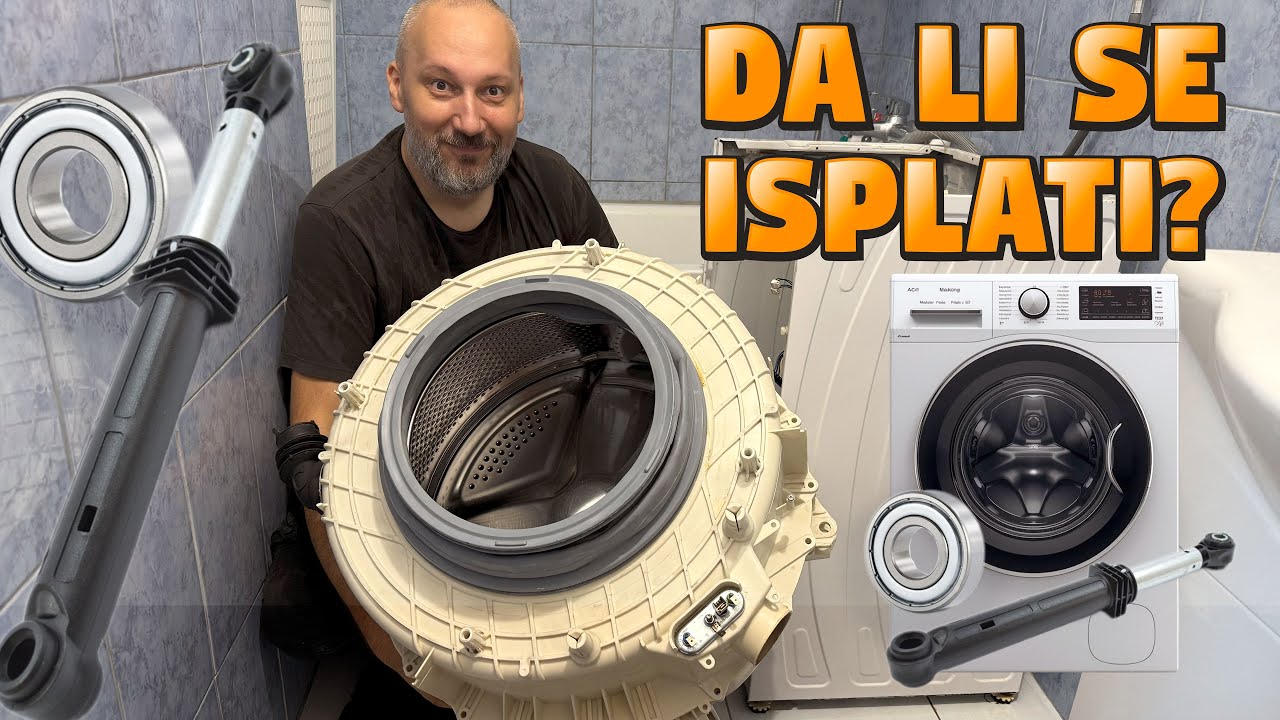 Škripi li vaša veš mašina? Pogledajte ovo!