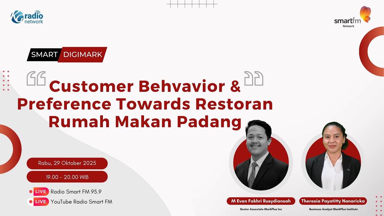 Customer Behvavior & Preference Towards Restoran Rumah Makan Padang | Smart Digimark