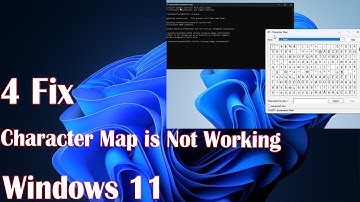4 Fix Character Map is Not Working in Windows 11