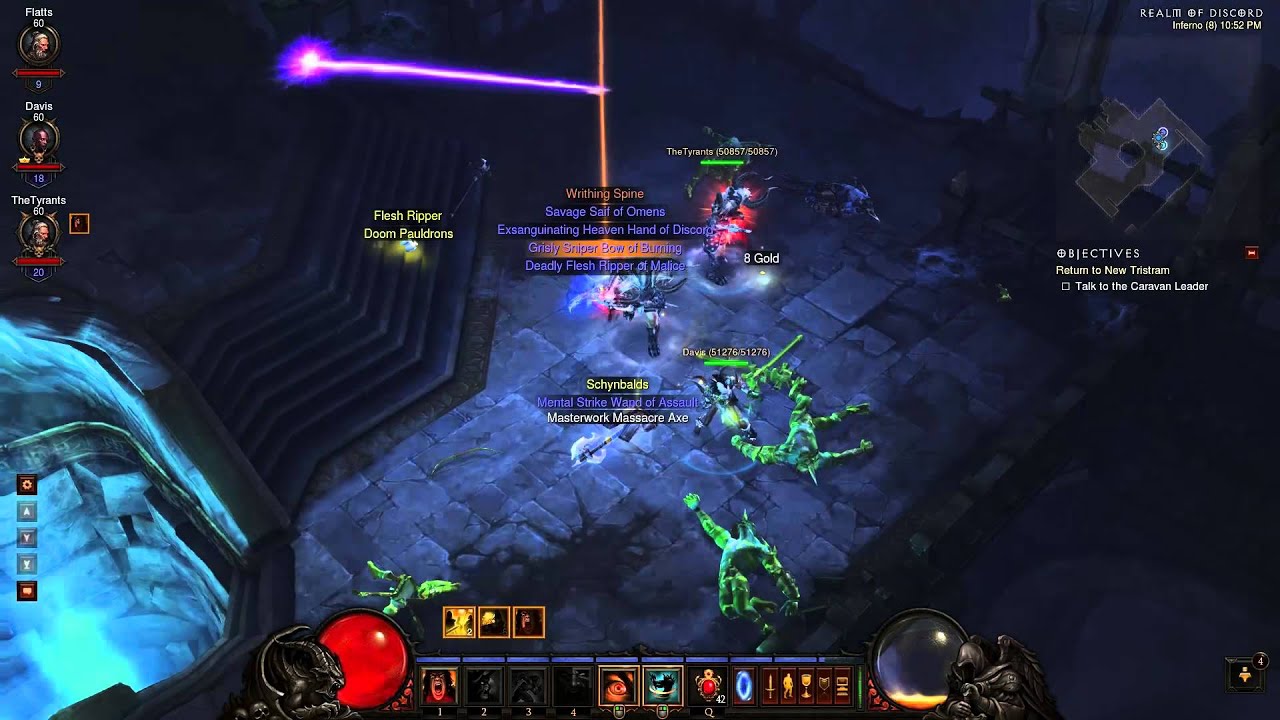 diablo 3 how to use the infernal machine