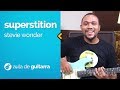 Vídeo Stevie Wonder - Superstition (como tocar - aula de guitarra)