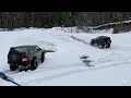 Off-Road 4x4 Snow Wheeling