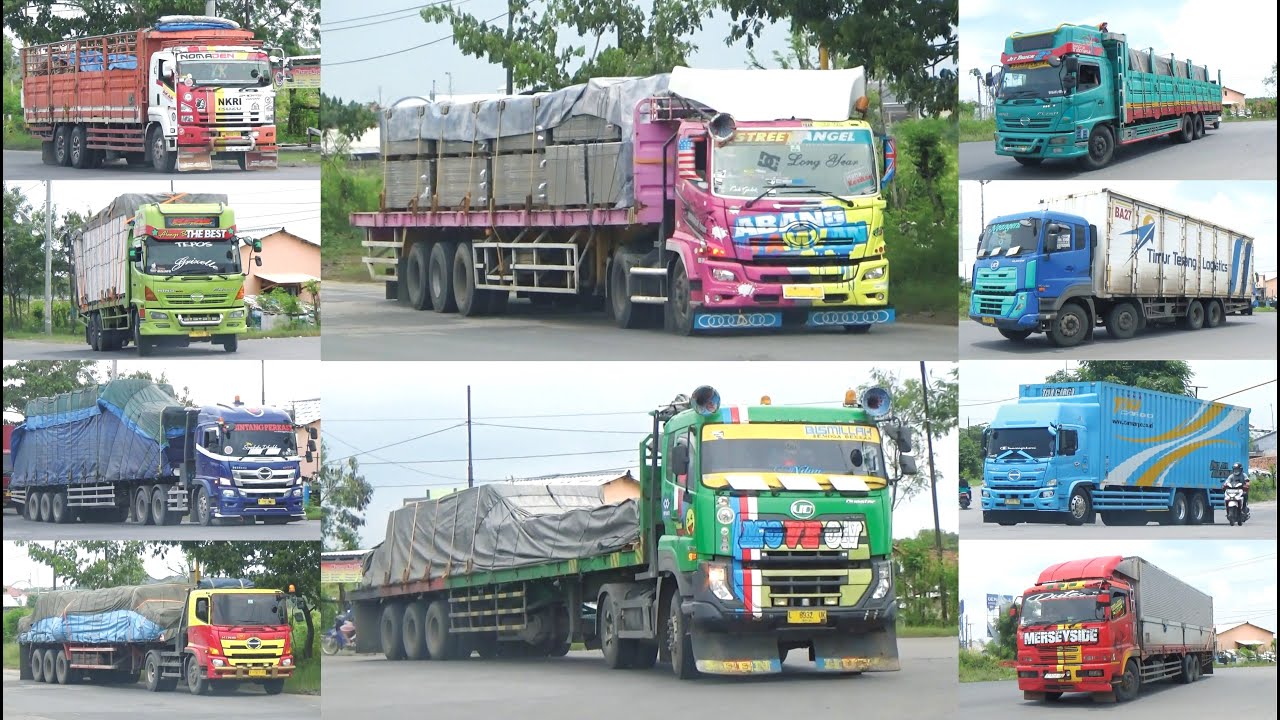 KOMPILASI TRUK CAKEP & MBOIS !!! TRUCK TRAILER TRONTON TRINTON WING BOX HINO FUSO ISUZU UD QUESTER
