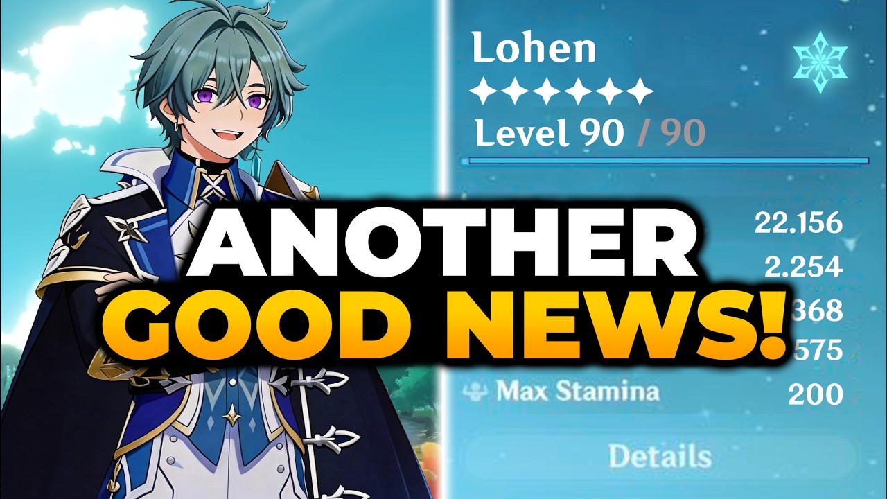MASSIVE GOOD NEWS! LOHEN KIT JUST GOT HUGE BUFFS | Lohen Genshin