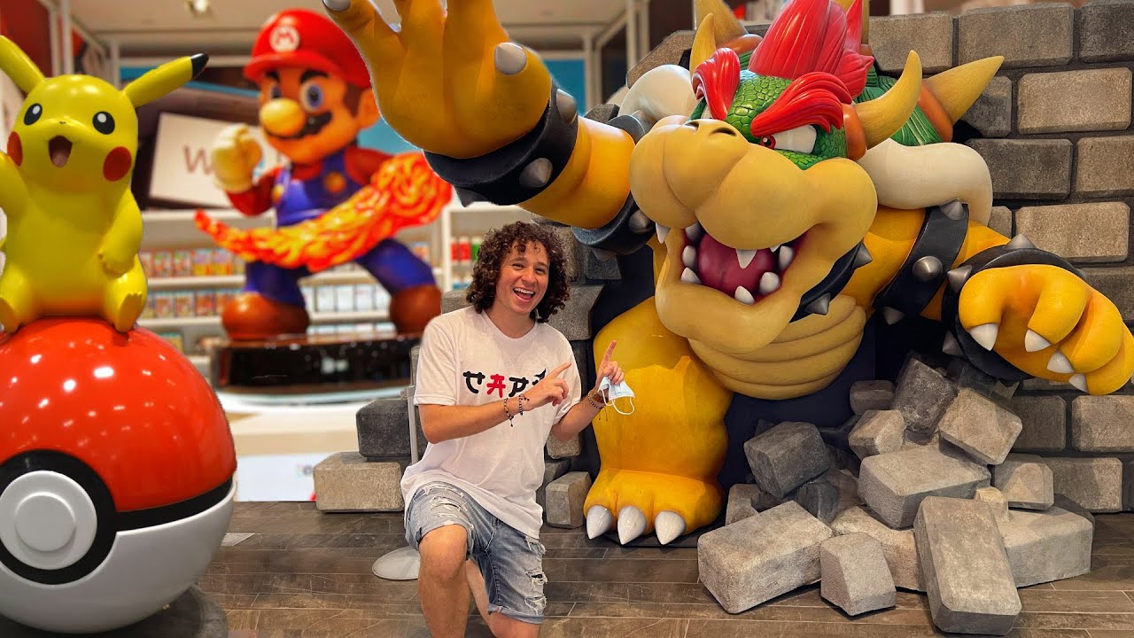 La MÁS GRANDE tienda de NINTENDO: el paraíso de los gamers 🎮 - YouTube