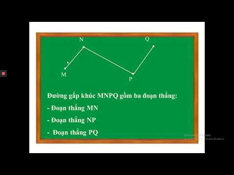 Toán 2: Đường gấp khúc. Độ dài đường gấp khúc