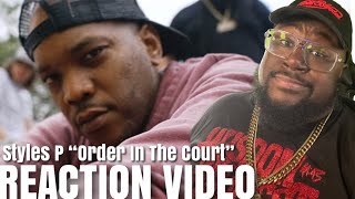 Styles P - Order In The Court (Official Music Video) REACTION !!!!