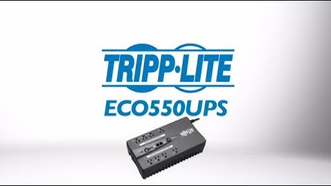 ECO 550VA UPS System by Tripp Lite - ECO550UPS