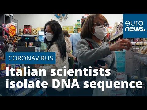 Italian scientists isolate DNA sequence of coronavirus Italian scientists isolate DNA sequence of coronavirus