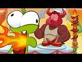 FIRE BREATHING OM NOM! 🔥 Extreme Spicy Food Moments 🌶️🔥 Cut the Rope 🍭 Cartoons for Kids
