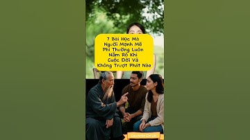 7 Điều Làm Bạn Trở Nên Phi Thường Sau Khi Bị Đời Đẩy Ngã Đến Mức Không Còn Chỗ Ngã #caonhanchiloi