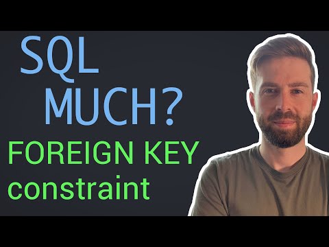FOREIGN KEY constraint - SQL MUCH? PostgreSQL beginner tutorial series 2020