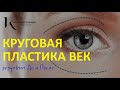 Нависшие верхние веки? Выраженные мешки под глазами? Быстрое решение - круговая блефаропластика