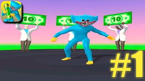 Monster Lab - Freaky Running - Walkthrough Gameplay Part 1 All Levels 1 - 5 for Android, ISO