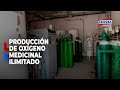 Empresa peruana fabrica máquinas para la producción de oxígeno medicinal ilimitado