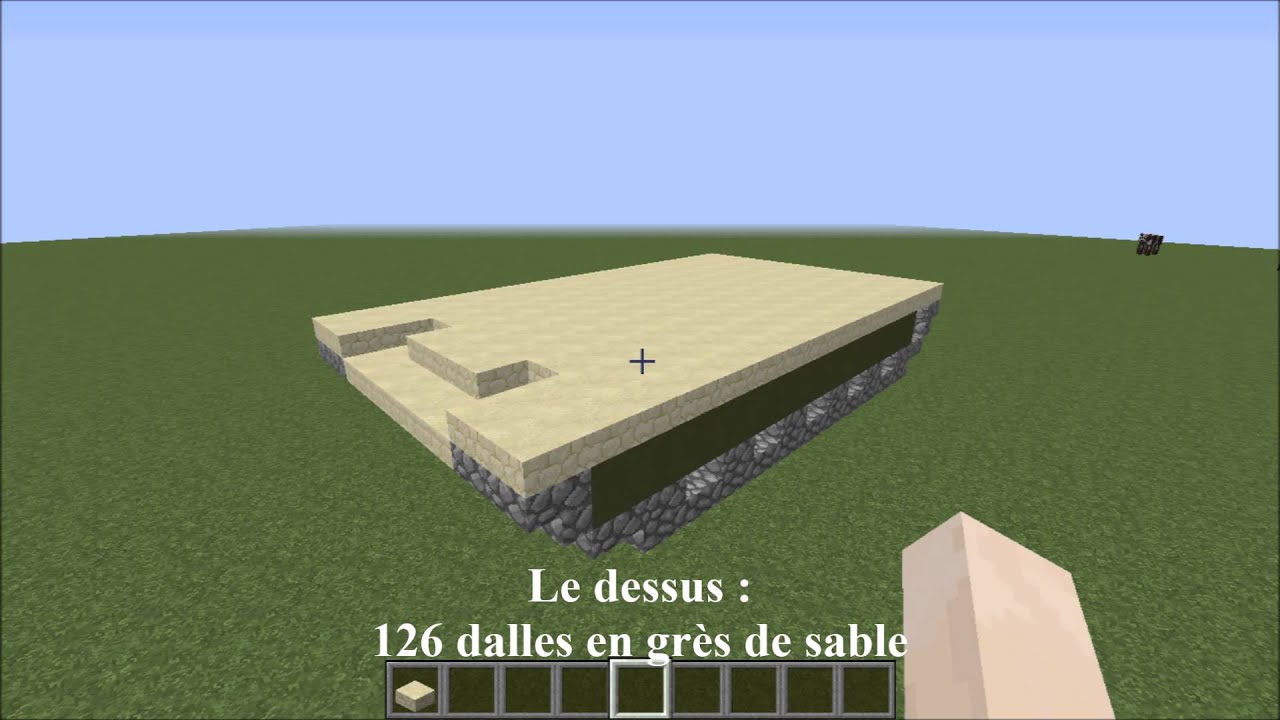 Construction d'un char d'assault sur minecraft 1.8.9 - Première partie
