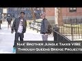 Nas&#39; Brother Jungle Takes VIBE Through Queensbridge Projects