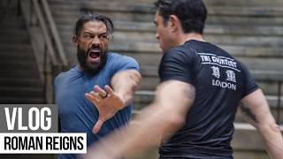 Behind the scenes of Roman Reigns’ “Street Fighter” stunt training: WWE Vlog