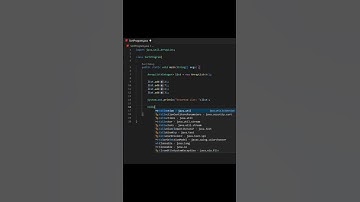 Sorting using sort method 🤔💭 #java #programming #interview