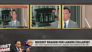 URGENT !!!🚨BREAKING NEWS🚨 FIRST TAKE - LeBron won't get swept twice right - Stephen A. rips Shannon