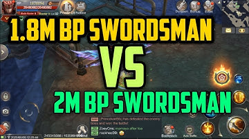 1.8M BP Swordsman vs 2M BP Swordsman - Random Duel MU Origin 2