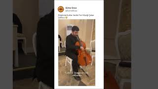 Düğünde Kurtlar Vadisi Fon Müziği Çalan Çellocu