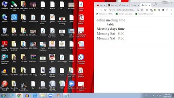 8th std lesson 3  table hyperlink form in HTML  part 2