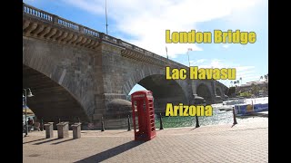 London bridge sur le Lac Havasu en Arizona